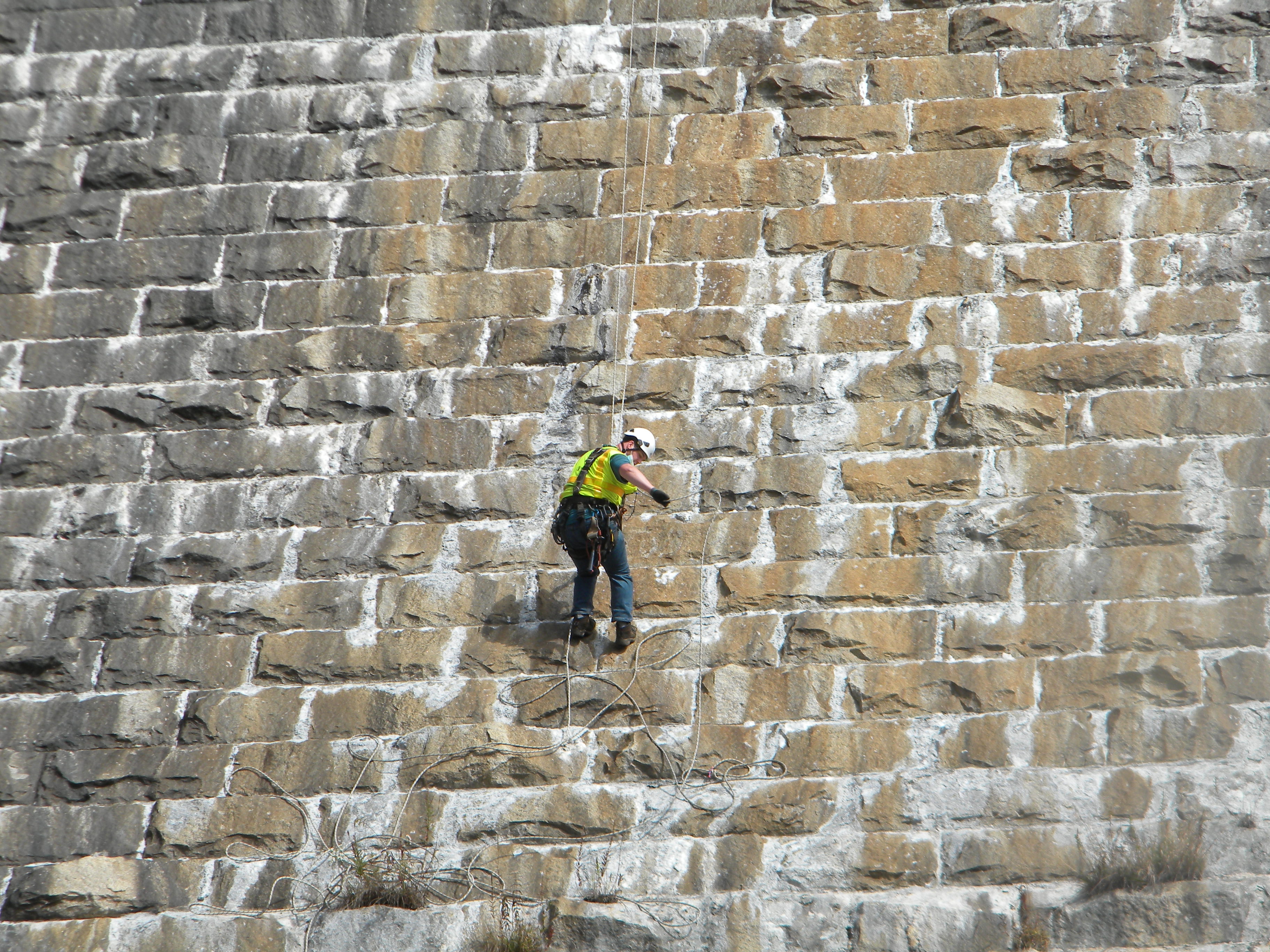 Croton Dam Inspection 2020, photo: Tom Tarnowsky