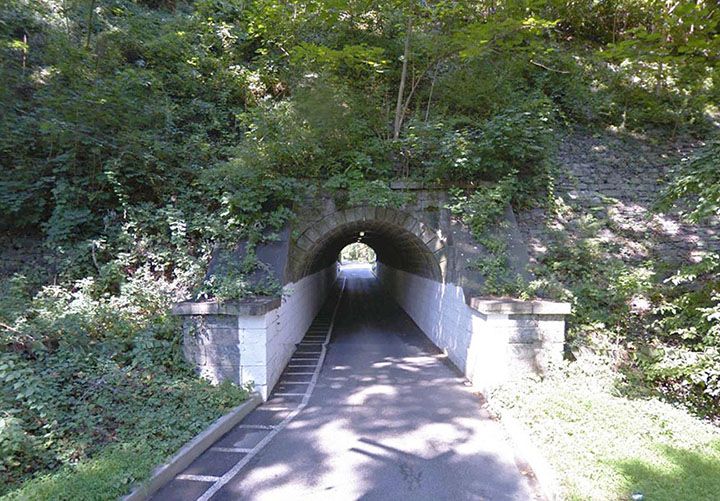 Station Rd tunnel-Irvington